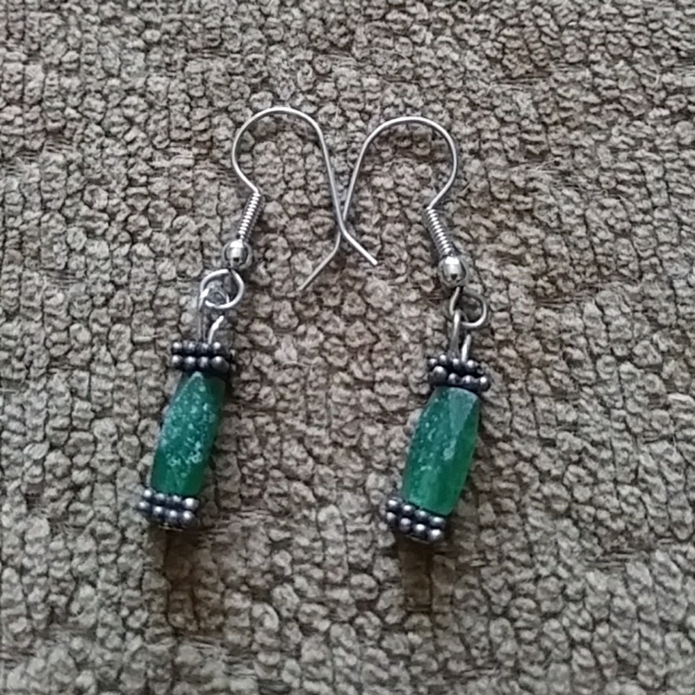 Green Adventurine Earrings